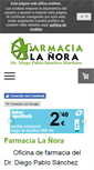 Mobile Screenshot of farmacialanora.com